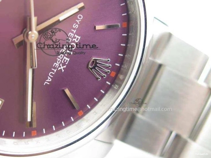 39mm 114300 Bracelet Dial SS On Best Edition SA3132 JF Oyster 1:1 Grape Perpetual 0228